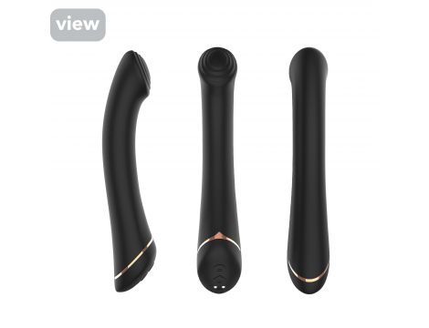 Wibrator punktu G silikonowy Gwand czarny USB - 4