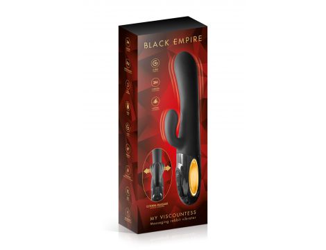 Wibrator króliczek My Viscountess Black Empire USB 21,8 cm - 3