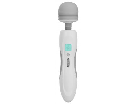 Masażer silikonowy LED B Series Cute biały USB wodoodporny - 2