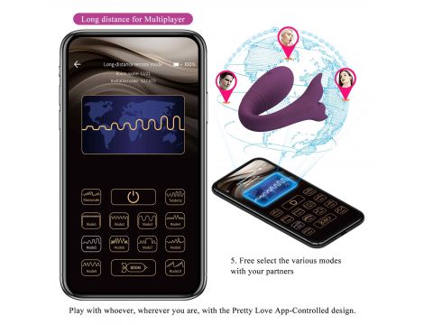 PRETTY LOVE - Jayleen, 12 vibration functions Mobile APP Long-distance Control - 20