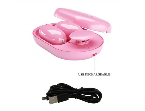Mini wibrator Pretty Love Fun Box różowy 12 funkcji - 8