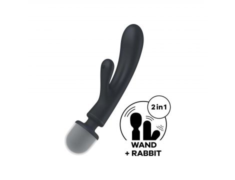 Wibrator punktu G Satisfyer Triple Lover szary - 3