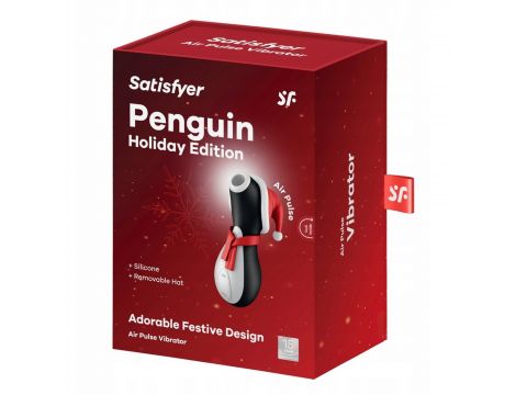 Stymulator łechtaczki Satisfyer Penguin Holiday Edition wodoodporny USB - 4