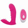 Bezpaskowy strap-on wibrujący Intimate Melody silikonowy 12 cm - 3