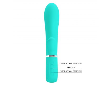 Wibrator króliczek punktu G Pretty Love Thomas zielony USB - 11