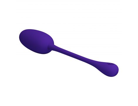 Jajko wibrujące silikonowe Pretty Love Knucker fioletowe 12 funkcji - 8