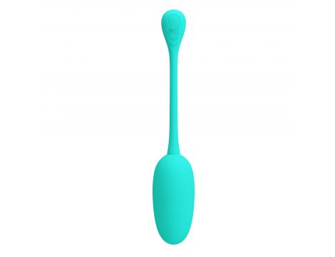 Silikonowe jajko wibrujące Pretty Love Knucker zielone 12 funkcji - 4