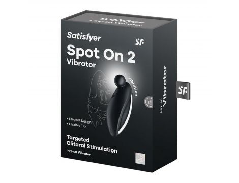 Wibrator silikonowy Satisfyer Spot On 2 czarny USB - 7