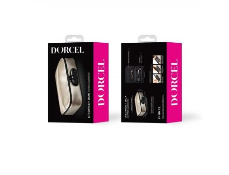 Dyskretne pudełko luksusowe złote Dorcel - 8