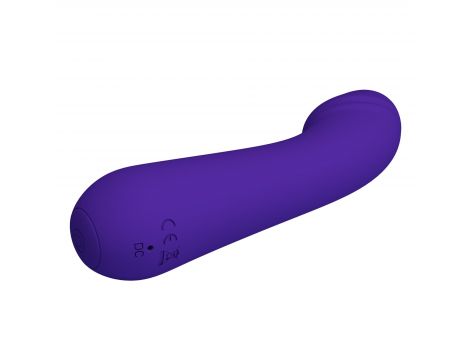 Wibrator punktu G silikonowy Pretty Love Cetus ciemnofioletowy - 8