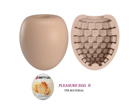 Masturbator realistyczny elastyczny Pretty Love Pleasure Egg II - 2