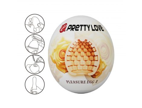 Masturbator realistyczny elastyczny Pretty Love Pleasure Egg II - 9