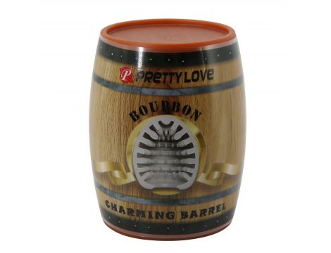 Masturbator beczkowy Pretty Love Bourbon realistyczny TPR - 9