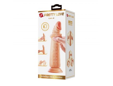 PRETTY LOVE - KABLE 8.3"(210mm) Sliding Skin Series TPR / ABS, Bendable Suction base - 12