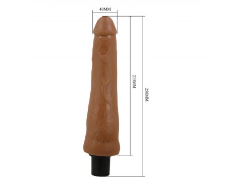 Wibrator realistyczny Baile Alfredo 25 cm - 7