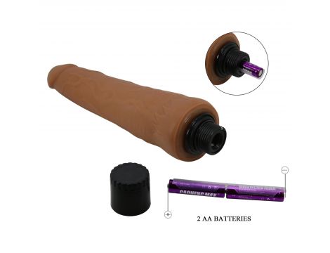 Wibrator realistyczny Baile Alfredo 25 cm - 9