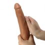 Wibrator realistyczny Baile Alfredo 25 cm - 4