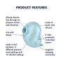 Stymulator łechtaczki Satisfyer Sassy Seal silikonowy IPX7 - 7