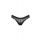 Figi otwarte koronkowe Obsessive Chemeris czarne M/L