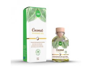 Żel do masażu kokosowy wegański Intt transparentny 30ml