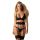 Biustonosz koronkowy Nutris Obsessive czarny XL/2XL