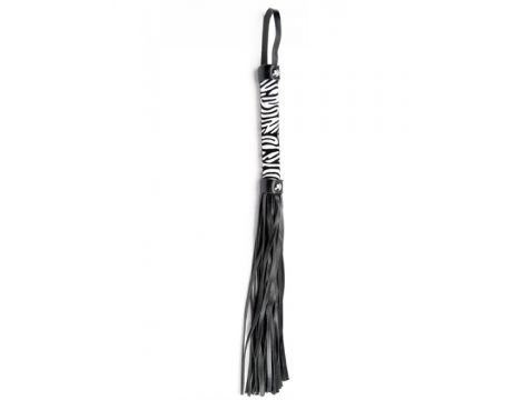 Flogger klasyczny biały pantera mały Argus 45 cm - 2