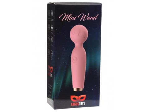 Mini masażer silikonowy Argus różowy USB 15 cm
