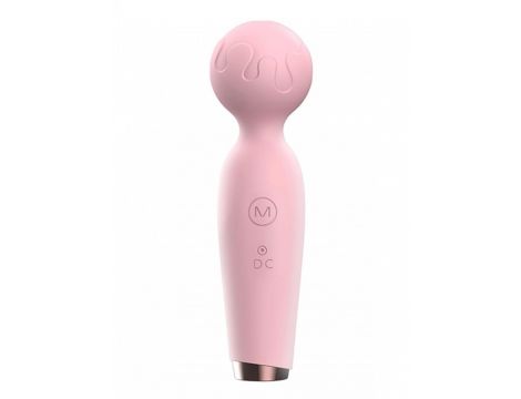 Mini masażer silikonowy Argus różowy USB 15 cm - 2