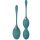 Silikonowe kulki Kegla Argus zielone 14 cm 20 cm