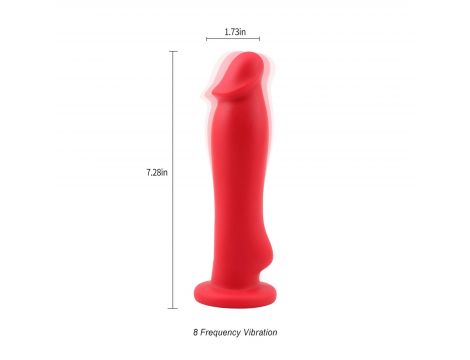 Wibrator analny silikonowy didi Real Burst 18.5 cm - 5