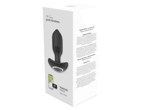 Wibrujący korek analny Bliss APP silikonowy USB - 7