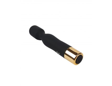 Masażer wibracyjny silikonowy B Series Lyla czarny USB 7 trybów