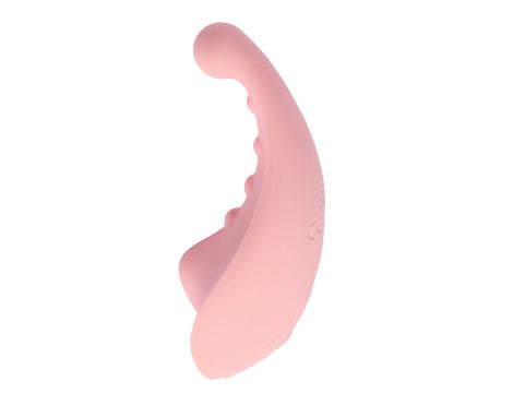 Wibrator stymulator Aphrovibe Flirty Touch silikonowy IPX6 10 cm - 3