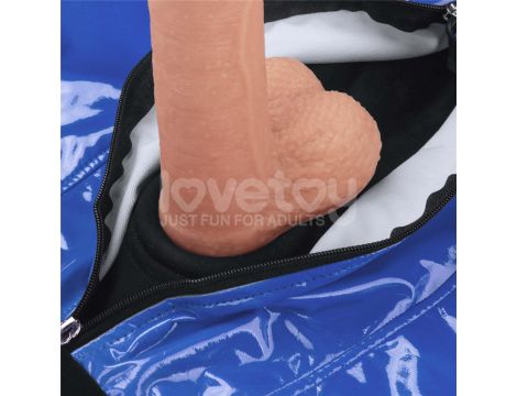Chic Strap-On shorts (32 - 35 inch waist) Blue - 7