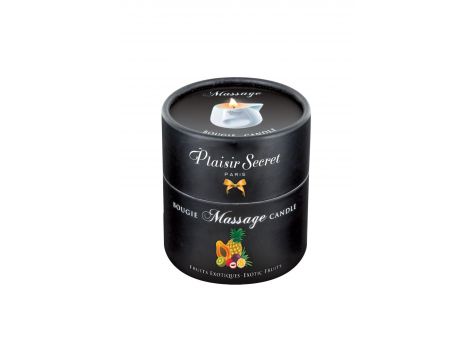 Świeca do masażu egzotyczne owoce Plaisir Secret 80ml
