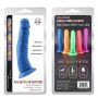 Dildo analne silikonowe Steven R niebieskie 22.5 cm - 3