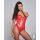 Body koronkowe Aliosa Obsessive czerwone S/M