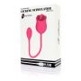 Stymulator liżący z wibrującym jajkiem silikonowy USB B Series Magic - 5