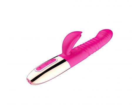 Wibrator króliczek B Series Magic silikonowy grzewczy z ruchem USB - 5
