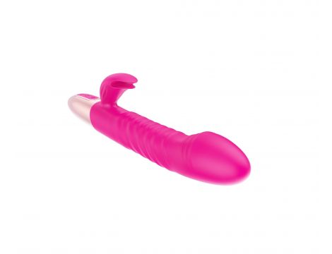 Wibrator króliczek B Series Magic silikonowy grzewczy z ruchem USB - 10