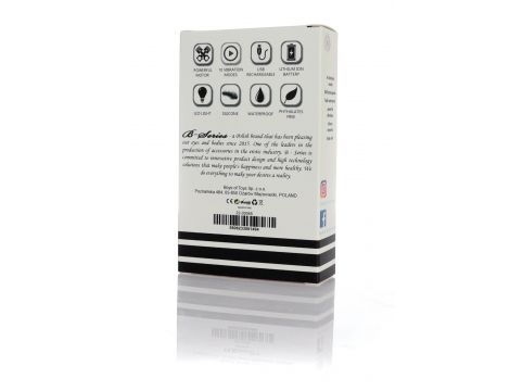 Mini wibrator silikonowy USB 10 funkcji wodoodporny B Series Magic - 5