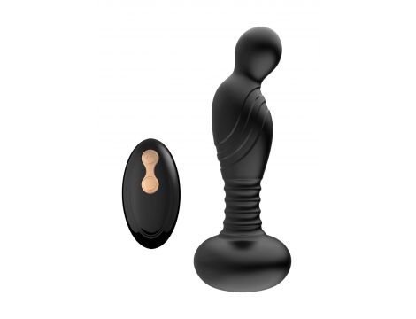 Masażer prostaty silikonowy 10 funkcji USB z pilotem B-Series Magic - 9
