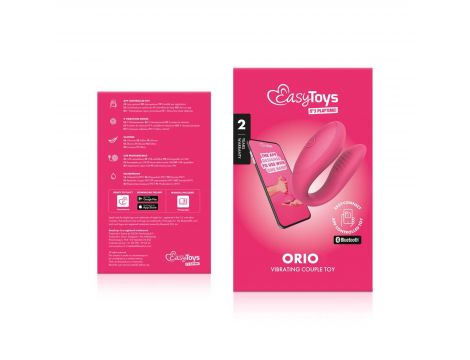 Wibrator dla par EasyConnect Orio sterowany aplikacją - 10