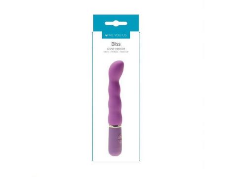 Wibrator- Me You Us Bliss G Spot Vibrator Purple - 2