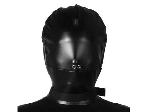 Body bag BDSM z nylonowymi paskami Ouch! czarny - 11