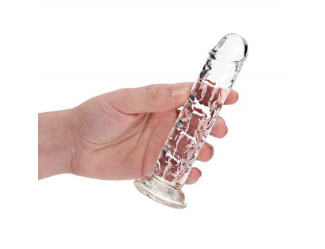 Dildo realistyczne RealRock przezroczyste z przyssawką 14 5 cm - 6