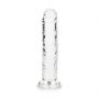 Dildo realistyczne RealRock przezroczyste z przyssawką 14 5 cm - 8