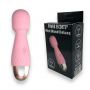 Mini wibrator wand Power Escorts silikonowy różowy USB 11,6 cm - 2