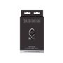 Korek analny Taboom z diamentem czarny 7.2 cm - 3