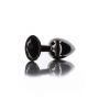 Korek analny Taboom z diamentem czarny 8.2 cm - 2